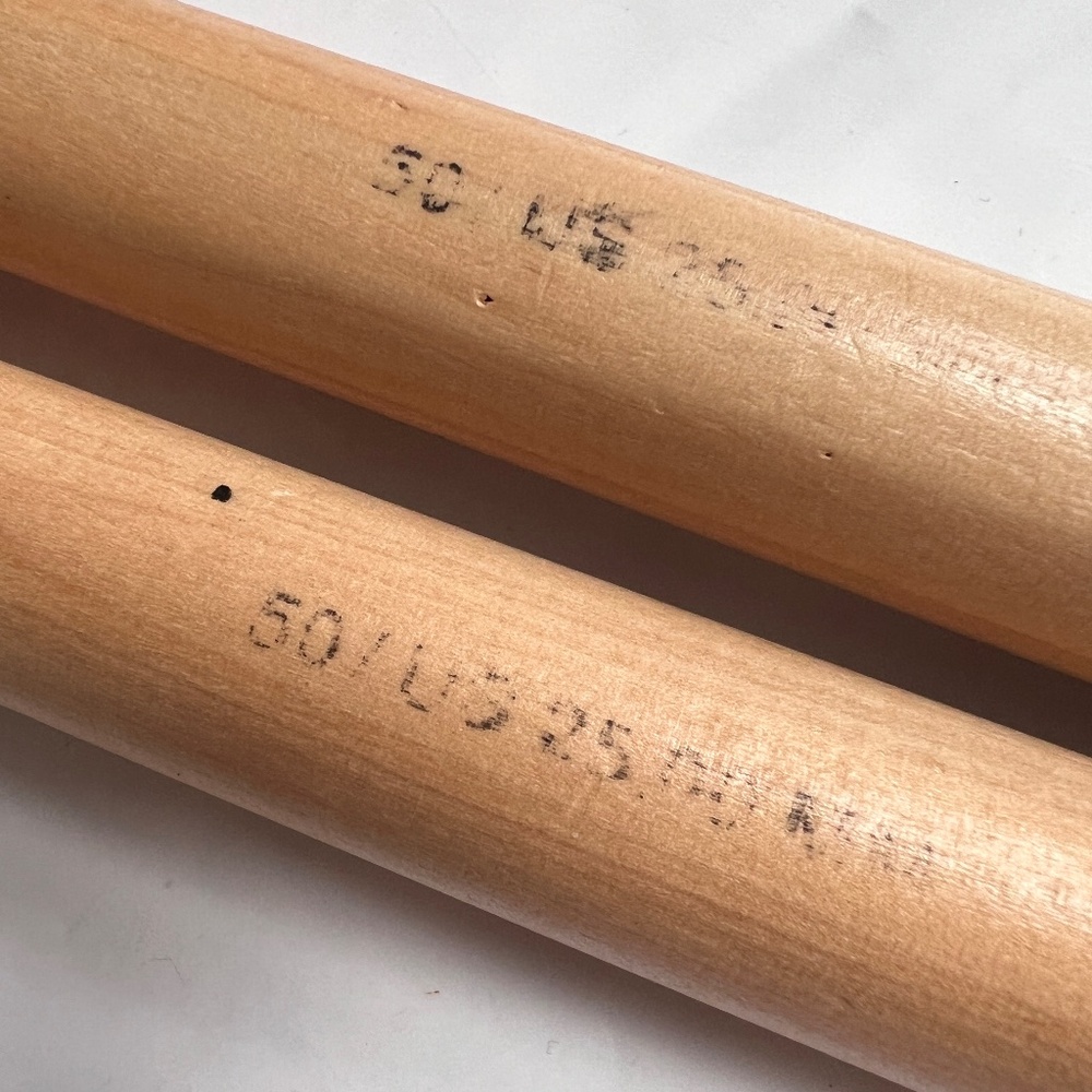 Knitting Needles Size 50 25MM Jumbo Wood 14" Long